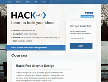 Tablet Screenshot of hackyale.com
